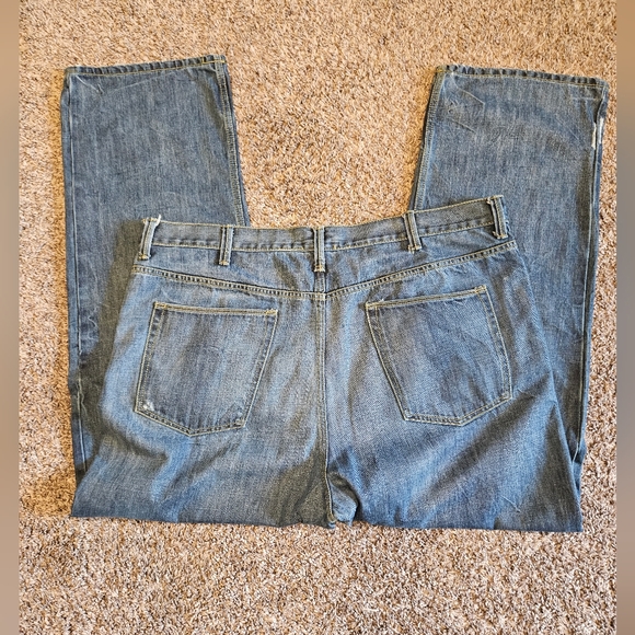 🛍 Men’s EUC Foundry Company Relaxed Jeans 44×32 - Picture 4 of 4
